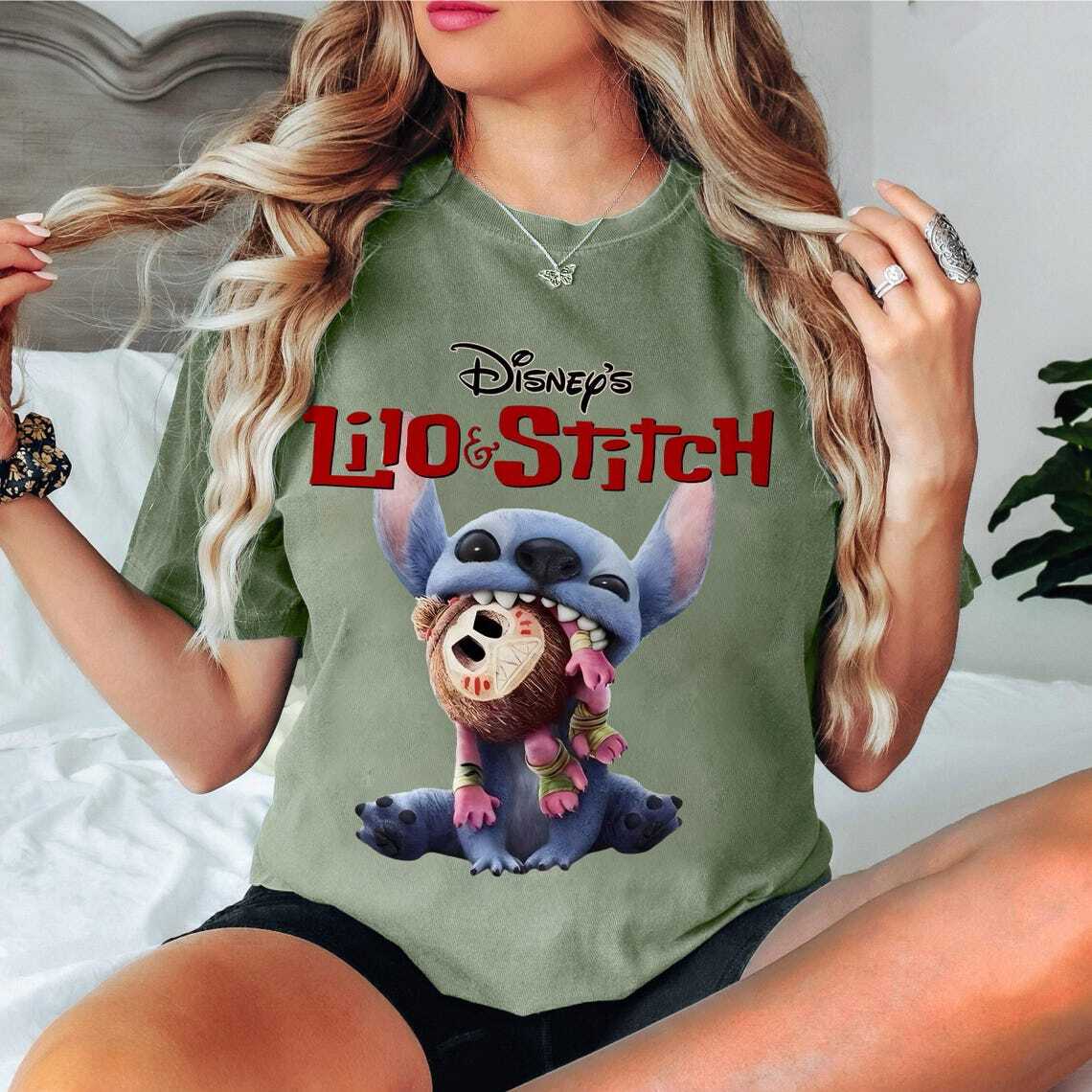 

Футболка Lilo And Stitch 2025, Футболка Ohana 2025, Футболка Чарівне Королівство в акварелі XL