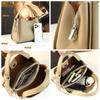 Single Shoulder Messenger Bag Commuter Leather Handbag Premium Niche Design Bucket Bag Vegetable Basket