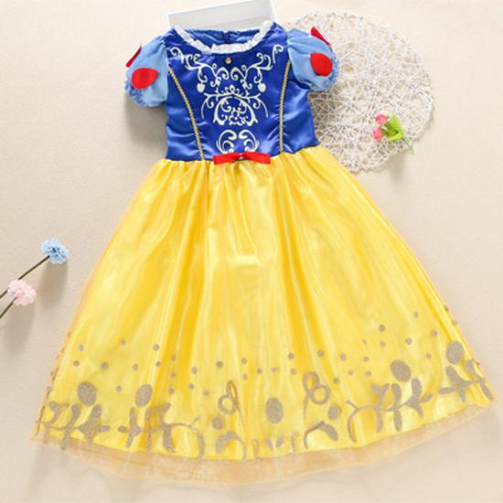 Vestito Estivo da Bambina Principessa Frozen - Costume Formale & per Esibizioni