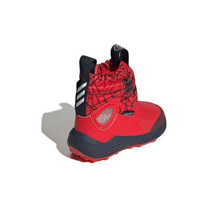 MARVEL X Adidas ActiveSnow Waterproof And Warm Mid Top Toddler Shoes Red Black Infant And Toddler FV4271