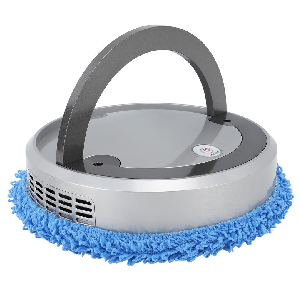 Mopping Robot Silver Gray Sprayable 2400 MAh 50ml Water Tank Wet Dry Intelligent Mopping Machine
