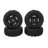 4PCS RC Crawler Tires 1.9 Inch Rubber   RC Tire with Plastic Wheel   for   1Celsius10 Remote Control Cars