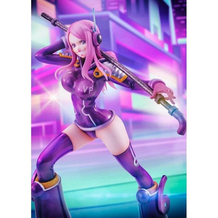 Megahouse One Piece Evolution History Jewelry Bonney, Pirate Portrait Collector's Figure.