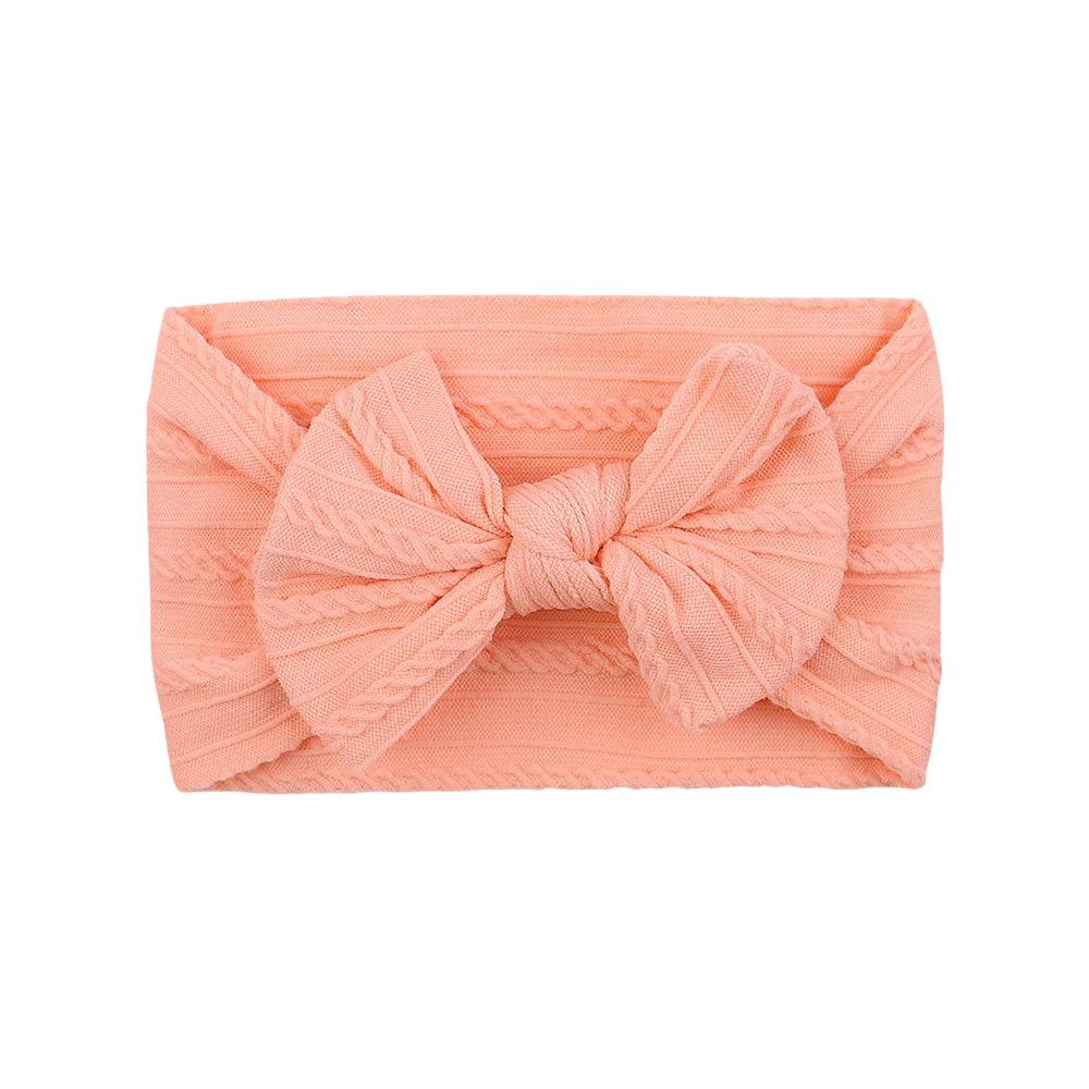 Baby Headband, Elastic Wide Brim Bow Children's Headband
