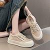 Xiaoxiangfeng Fisherman Shoes Women's 2025 New Summer Mesh Shoes Women's Breathable Mesh Lace Single Shoes Versatile Little White Shoes