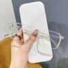 Women Myopia Glasses Blue Light Blocking Glasse Men Classic Square Frame Clear Eyeglasses 0 To -4.0 Computer Glasses Eye Glasses