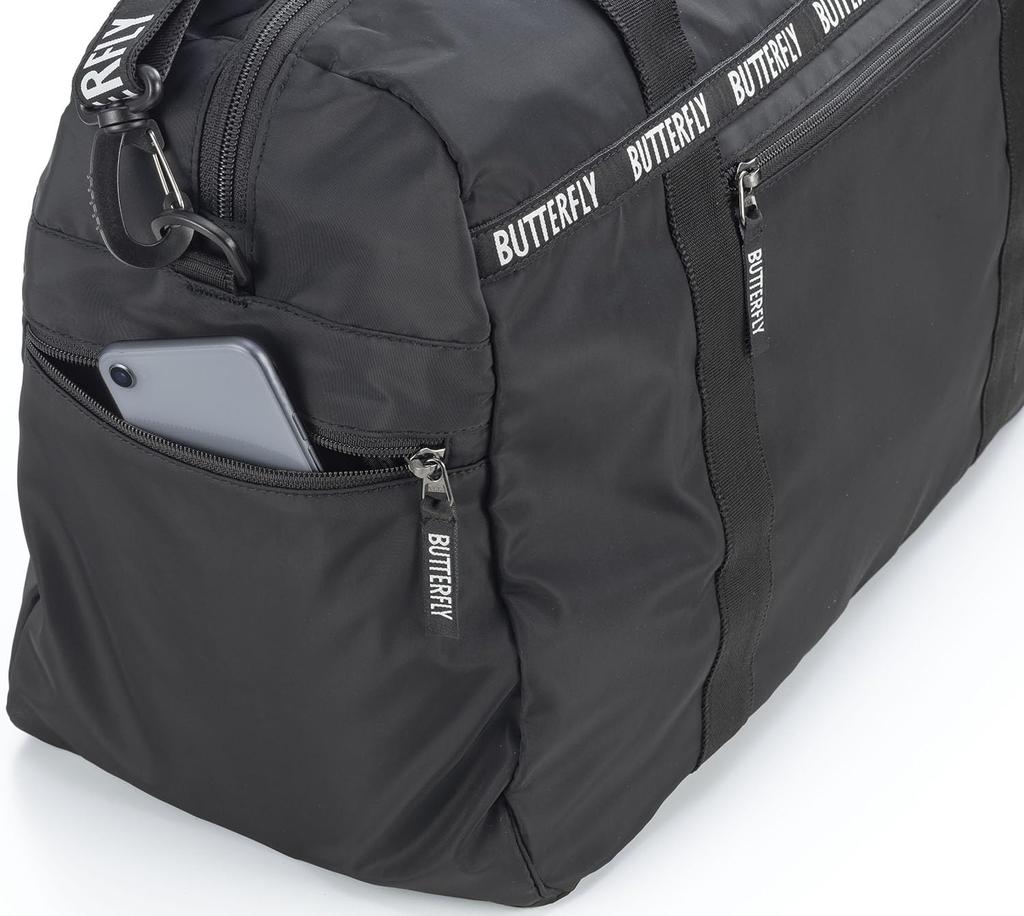 Butterfly Musta Light Duffel 63390 Bag, Water-Repellent, White,