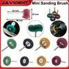 50Pcs Dental Handheld Fiber Wheel Grinding and Polishing for Denture Technician Grinding Machines Dental Laboratory Consumables