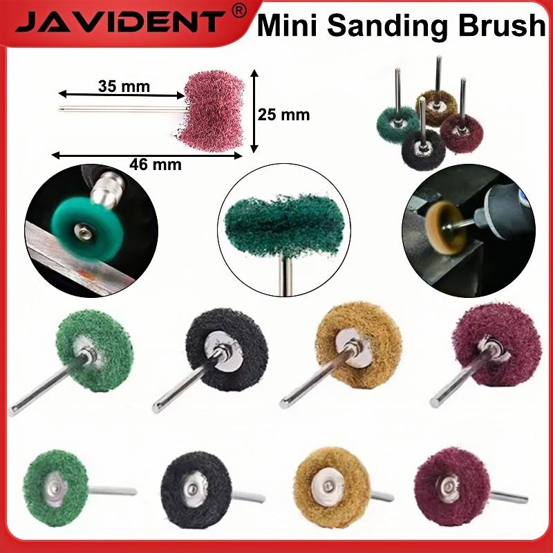 50Pcs Dental Handheld Fiber Wheel Grinding and Polishing for Denture Technician Grinding Machines Dental Laboratory Consumables