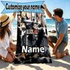 Custom Name Personalized BLEACH Print Beach Towel, for Trip Camping Beach Party Home Decor, Birthday Gift for Family & Friends