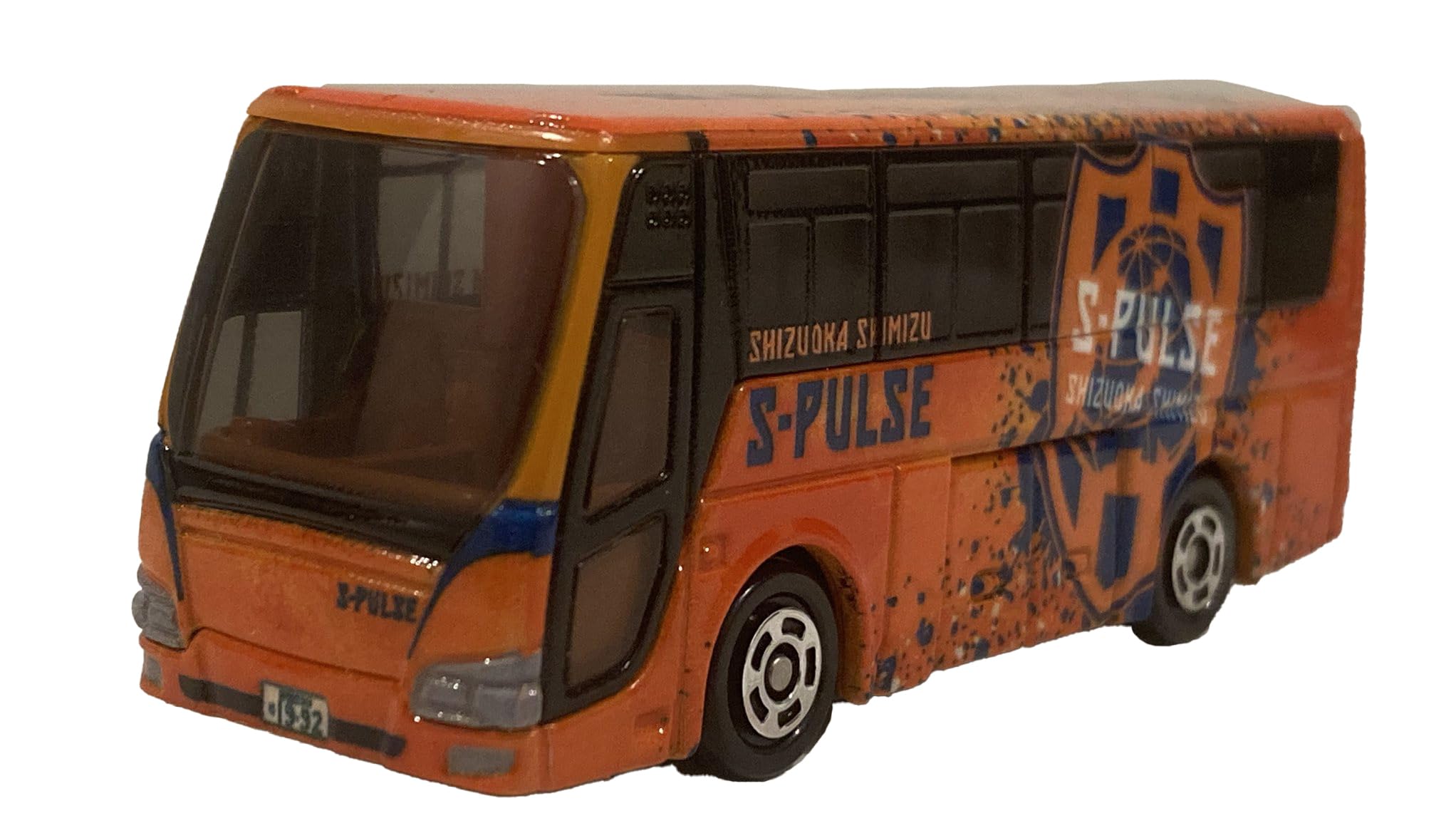 

Takara Tomy Arts Tomica Shimizu S-Pulse Players Bus Mitsubishi Fuso Aero Queen