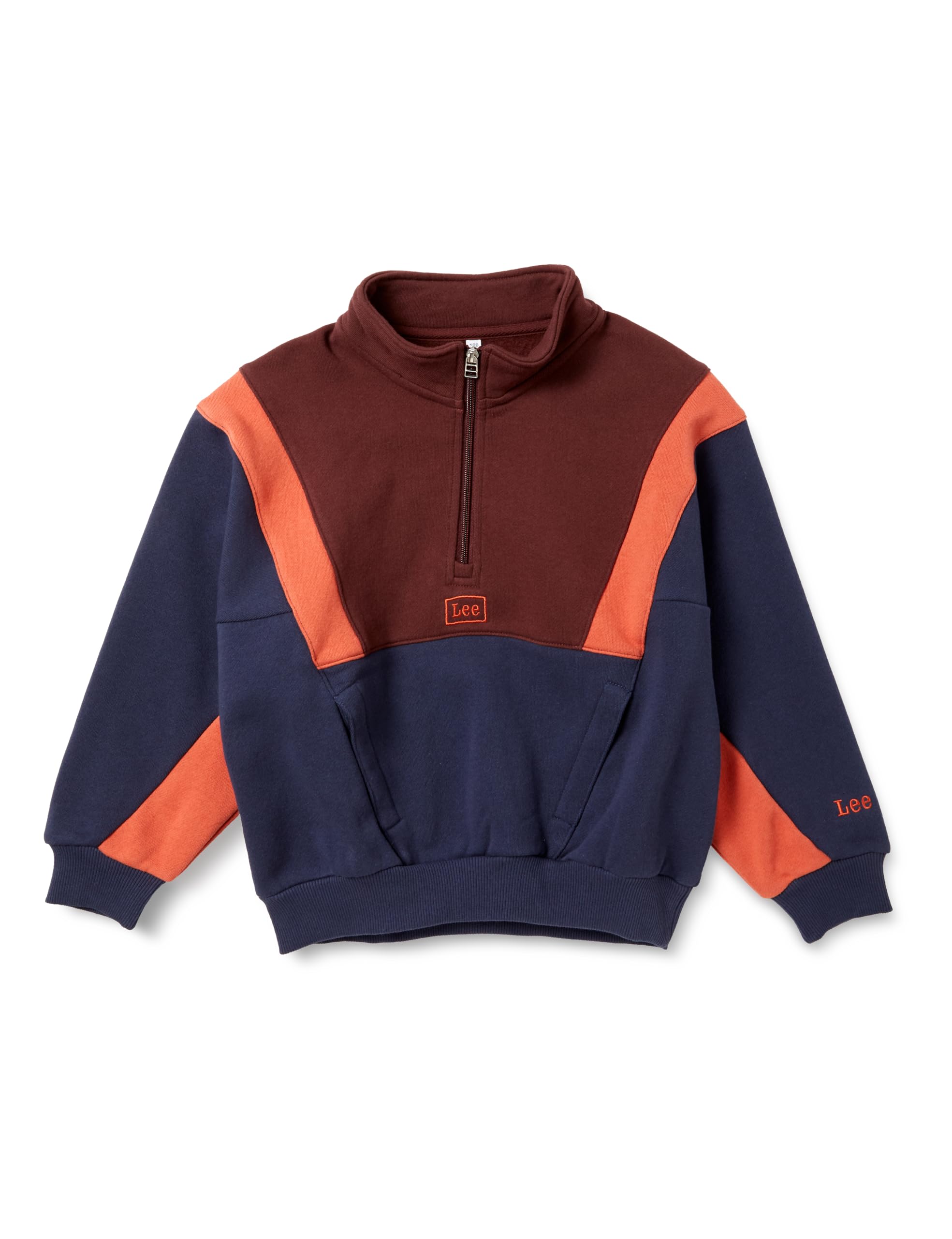 

Lee Navy Sports Sweatshirt Kids Half-Zip (Sizes 110-150cm)