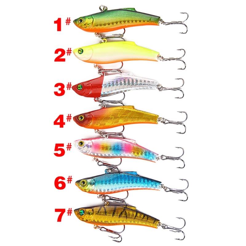 Winter Eisangeln Köder Sinkend Künstliche Vibration Harte Köder Crankbait Weitwurf Swimbait Eisangeln Tackle Ausrüstung