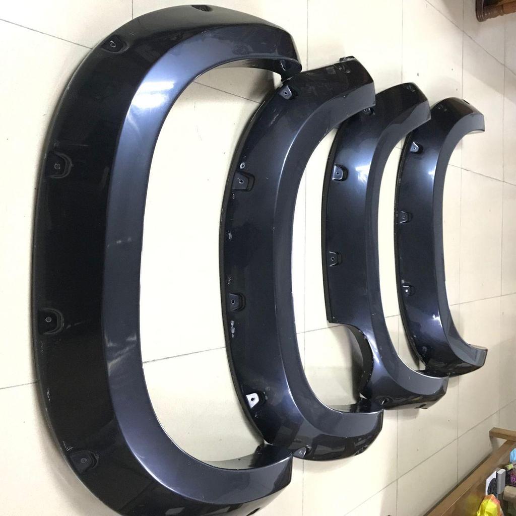 Mercedes-Benz X-Class X250D Pickup with Studded Wheel Arches, GT Mudguards, and Wide Body Kit