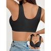 Damen kabellos integrierter Cup Frontverschluss Spitze Sexy Intimbereich BH