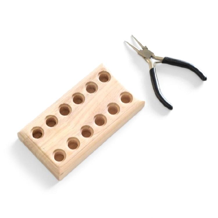Wooden Pliers Storge Holder Convenient to Find the Required Pliers Stable
