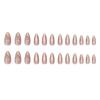 Cat Eye Aufklebenägel Glitzer Mandel Acryl Falsche Nägel Wiederverwendbare Aufklebenägel für DIY Nail Art Maniküre Dekorationen