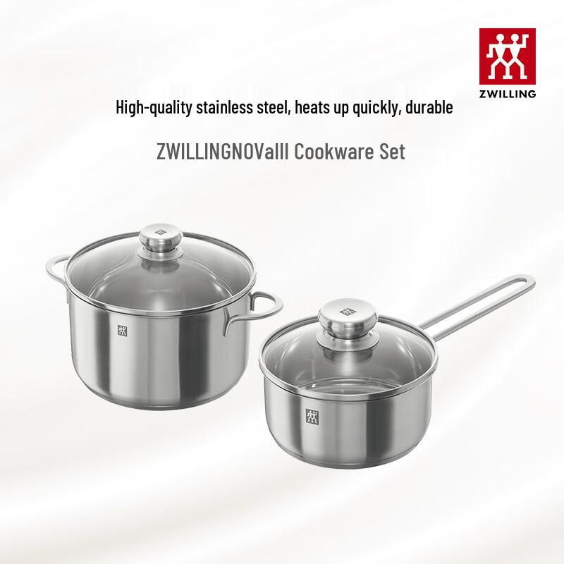 ZWILLING Twin Nova III 2-Piece Cookware Set