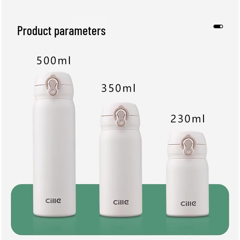 Cille Pop-up Thermos Travel Mug 230ml