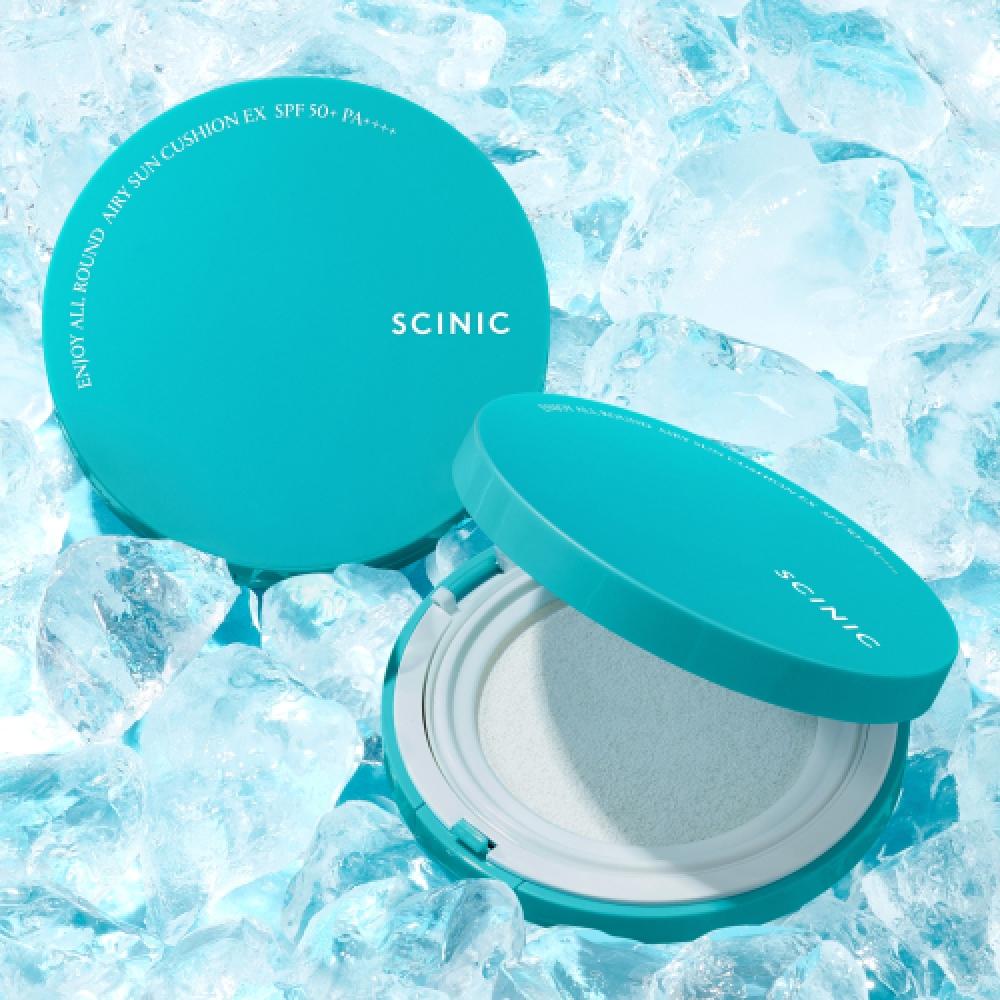 Scinic Enjoy All Round Airy Sun Cushions 2 Sun cushion 1+1 ((C02T0000008068))