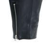 LIDNM made in Japan leather jacket L black Blouson Men's Used