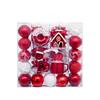 74Pcs Christmas Baubles Ball Hanging Ornament for Christmas Tree Wreath Mantels J0MC