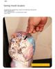 Creative Modern 50cm Cartoon Violent Bear Decoration Piggy Bank Home Improvement TV Cabinet Large Floor Statue Sculpture Gifts