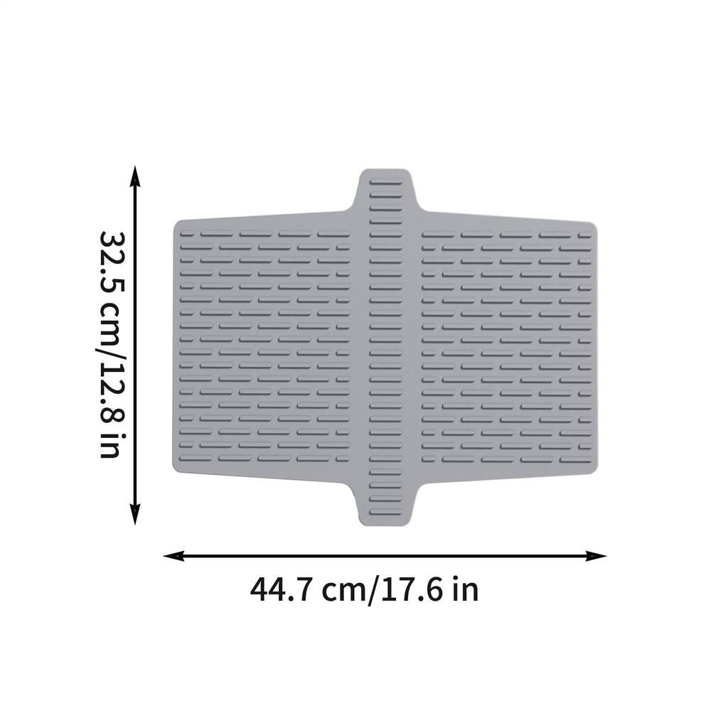 Sink Saddle Sink Saddle For Kitchen Divided Pad Guard For Counter Bathroom Cabinet Faucet Draining Drying