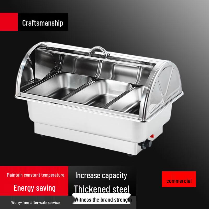 Commercial Stainless Steel Buffet Food Warmer