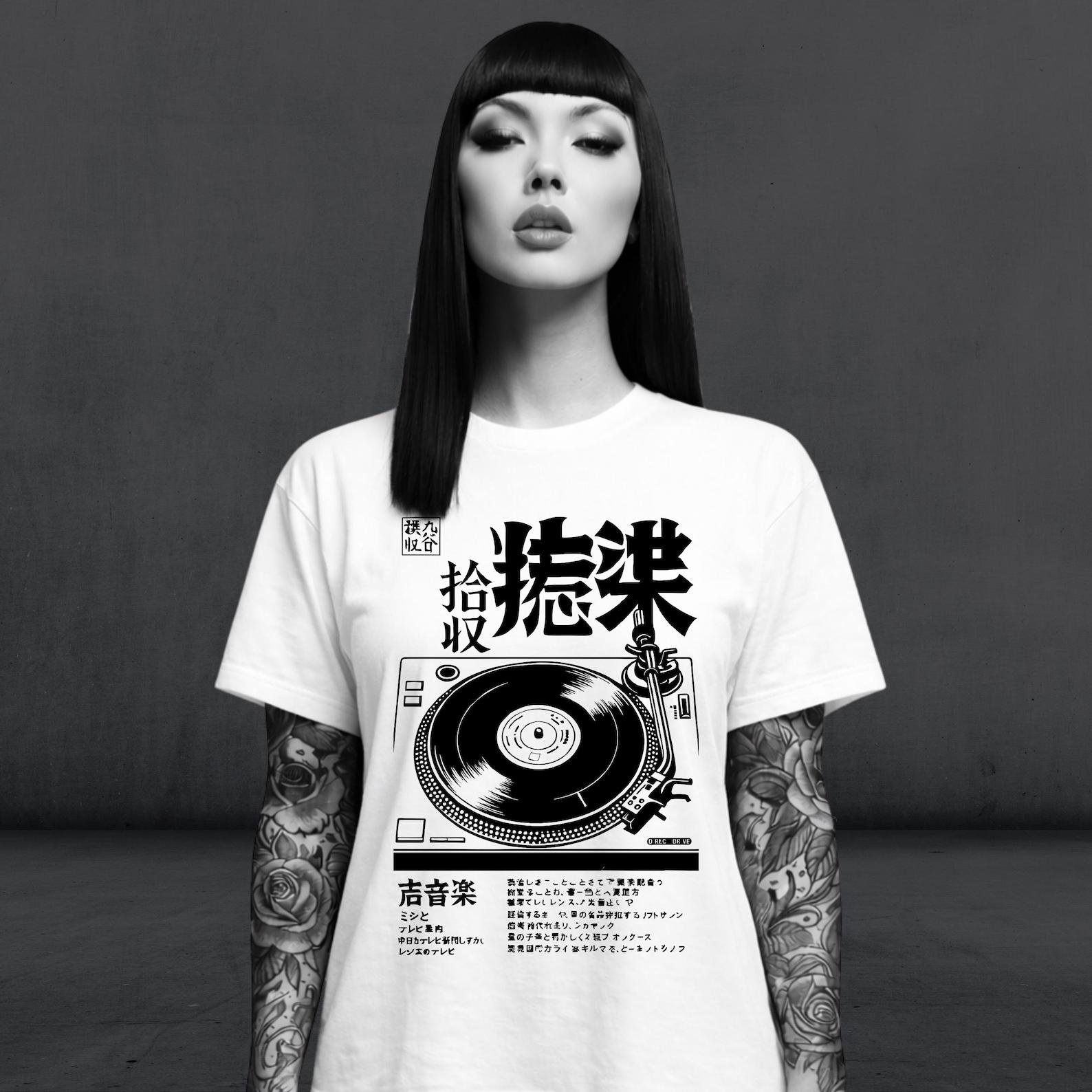 Tokyo Turntable vintage graphic T Shirt – Japanese Vinyl L