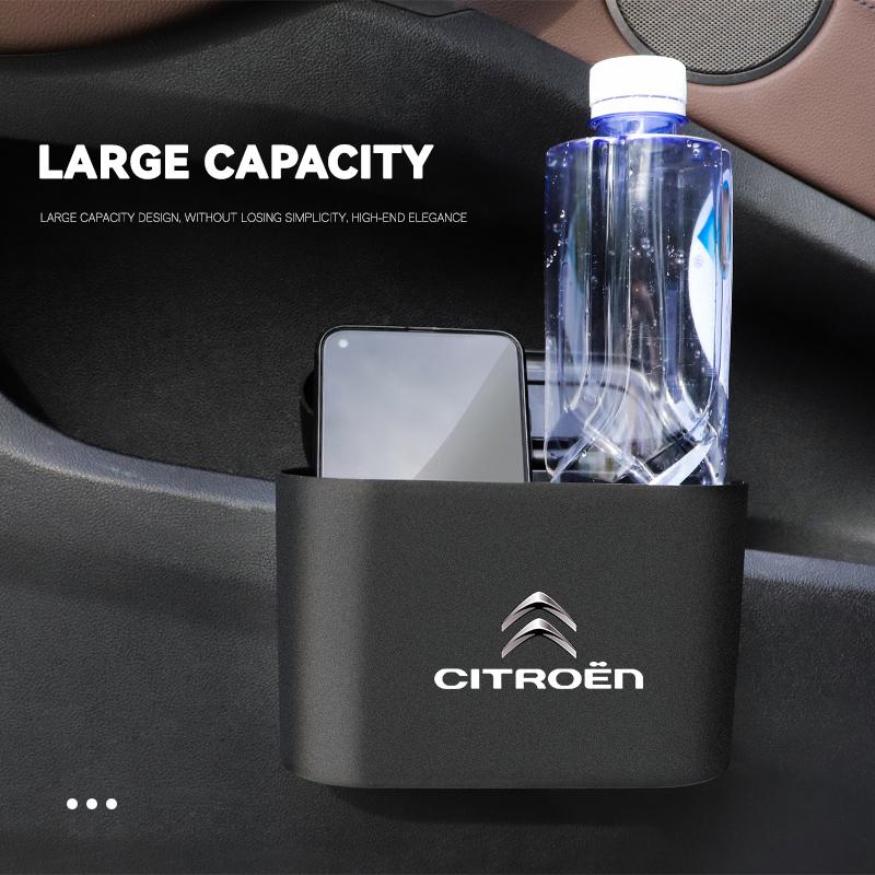 In-vehicle Trash Can Car Logo Garbage Case Storage Bucket Accessories For Citroen C1 DS3 C2 C3 Vts C4 Saxo C4L C5 C6 C8 Xsara YV4
