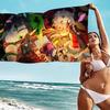 The Freak Circus Pierrot Game Beach Towel Colorful Bath Towels for Girl Microfiber Quick Dry Custom Sand Free Beach Yoga Spa Gym