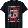 Being A Veteran Is An Honor Being Papa Is Priceless Gift Unisex T-Shirt