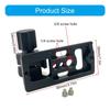 Aluminum Tripods Mount Base Quick Release Lever Release Clamp for 500mm f/5.6E VR