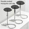 1/3/5pcs Double-ended Mosquito-repellent Incense Clip Universal Crocodile Clip Bracket Broken Incense Clip Extended Hose