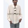 Spring New Dot Bowknot Decoration Long sleeve Lapel Shirts 2136493 2136623 2136575
