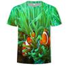 Beautiful Carp Fishing 3D All Over Print Men's T-shirt Summer Harajuku Casual Fashion Short Sleeve Top Sports Outdoor Fishing Enthusiast Clothing