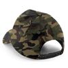 Beechfield 5 Panel Removable Patch Baseball Cap