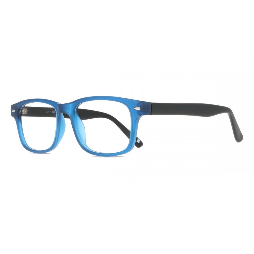 Full Rim Rectangle Blue Smartbuy Collection Quinn  Cp156e Fashion Unisex Eyeglasses