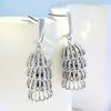 Retro Luxury Fashion Wheel Lantern Earrings For Women