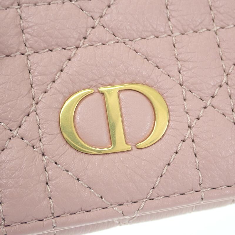 Dior S5132UWHC77P Bifold Wallet Pink Women
