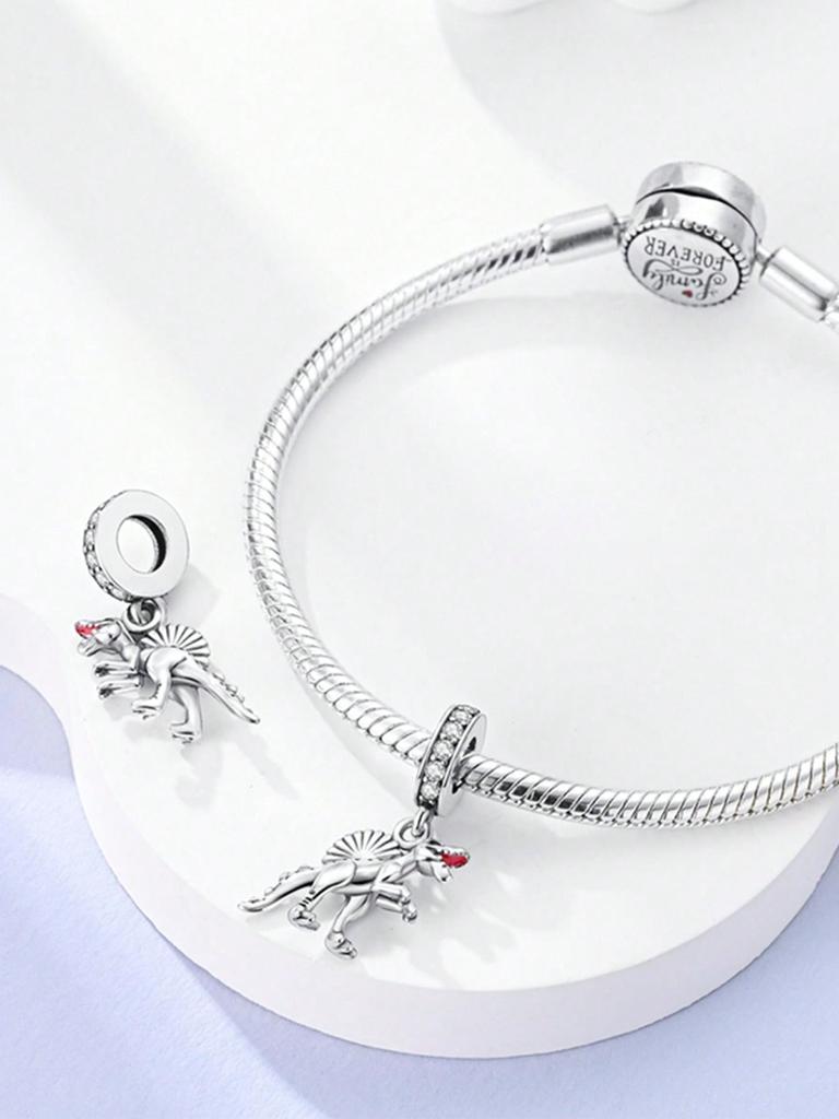 Charms Plata Cat Peacock Turtle Beads Charm Copper Plated Fit Charms Copperoriginal Bracelet For Jewelry Making Diy Charm