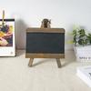 Handwritten Small Blackboard Solid Wood Message Board Coffee Shop Menu Ornament Family Message Chalk Wipe Small Blackboard