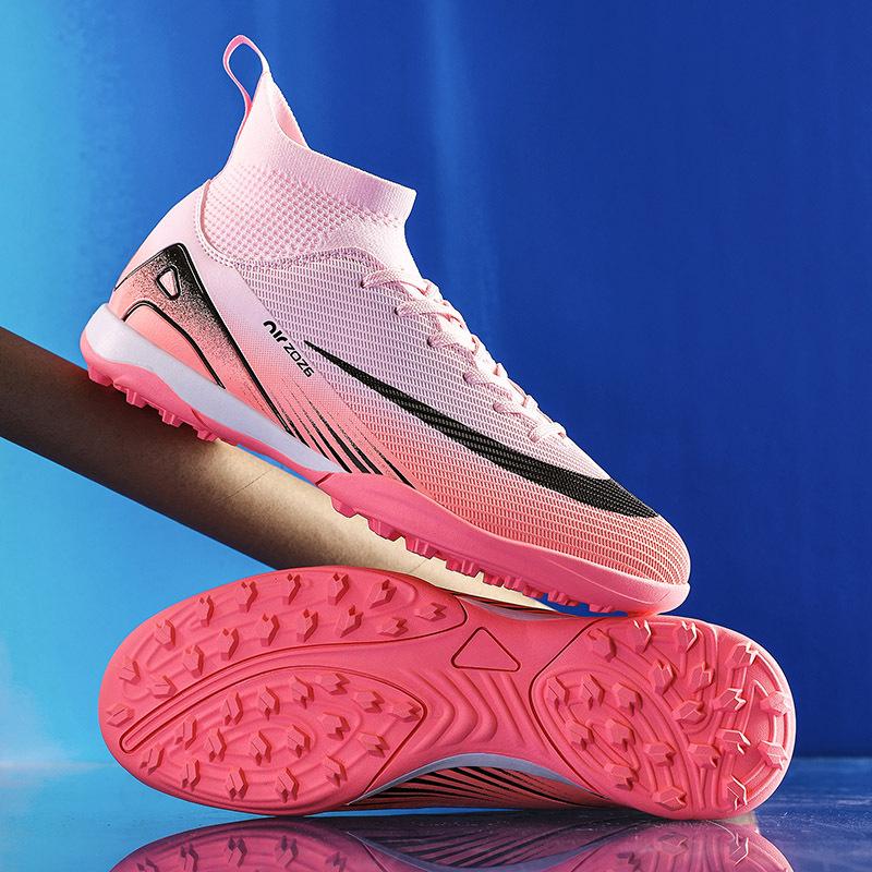 High-top Football Shoes for Boys New Student Spikes Broken Nails Competition Training Shoes Sports Men