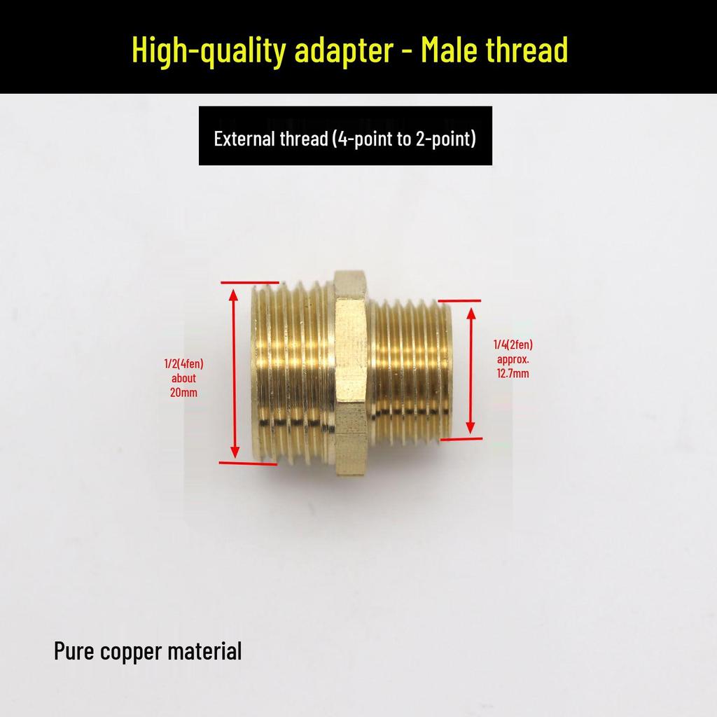 Complete Oil-Free Air Compressor Accessory Set: Right Angle Copper Pipe Connector Plug
