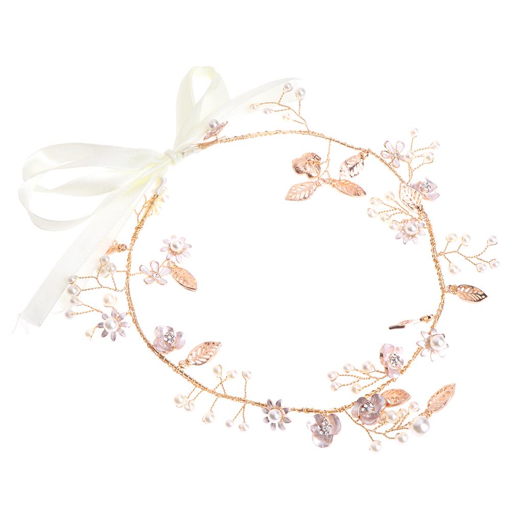 

Элегантная повязка на голову с цветком и стразами, блестящий головной убор, повязка на голову с короной принцессы, модные аксессуары для волос, подарок для женщин