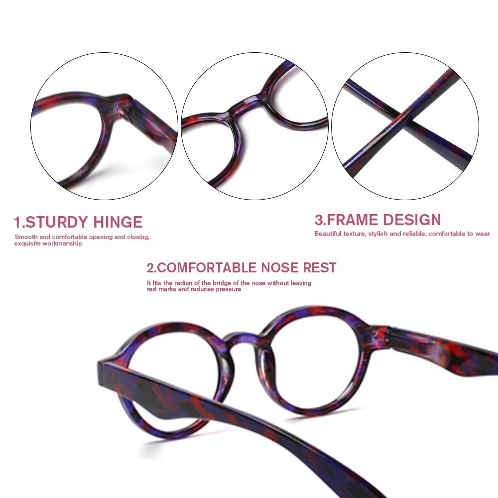 TUREZING Reading Glasses for Women Men HD High Quality Portable Comfortable Prescription Glasses+2.0+3.0+4.0