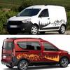 Car Mountain Graphics Stickers For Renault Dacia Dokker Camper Van DIY Side Door Vinyl Decor Decals Auto Tuning Accessories
