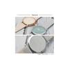 Cute Stylish Women's Analog Watch Gray Blue Easy-to-Read Waterproof Dial
