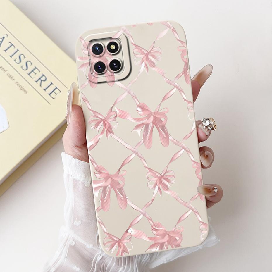 For Samsung Galaxy Note 10 Lite A81 Lens Protective Phone Case On Samsung Note 10lite SM-N770F Lovely Pattern Soft Silicon Cases